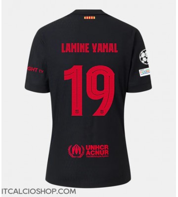 Barcelona Lamine Yamal #19 Seconda Maglia 2024-25 Manica Corta